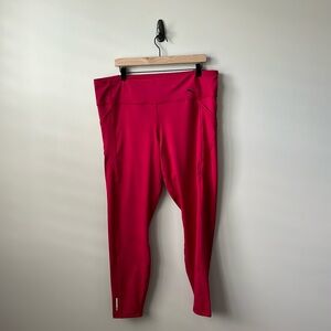 NWT Puma Train Forever 7/8 Tight Persian Rouge 2X